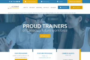 Academy Canada Website