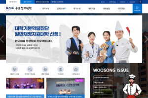 Woosong Information College Website