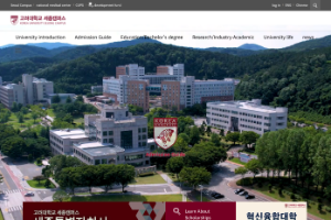 Korea University Sejong Campus Website