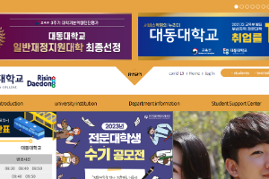 Daedong College Website