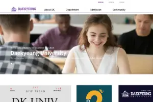Daekyeung College Website