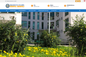 University of Vlorë Website