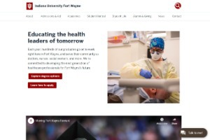 Indiana University Fort Wayne Website