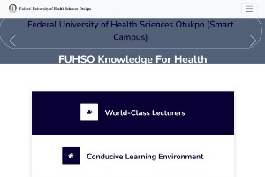 Fedral University of Health Science Otukpua Website