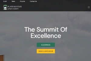 Plateau State University Website