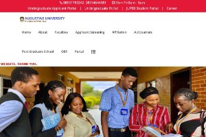 Augustine University Ilara-Epe Website