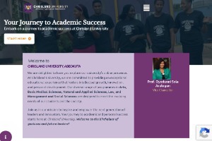 Chrisland University Website