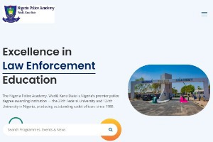Nigeria Police Academy Wudil Website