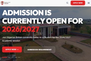 Nigerian British University Website