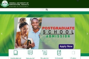 Federal University of Agriculture Abeokuta Website