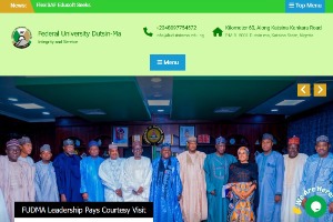 Federal University Dutsin-Ma Website
