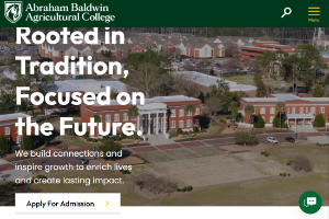 Abraham Baldwin Agricultural College Website