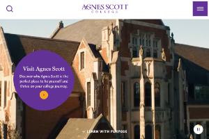 Agnes Scott College Website