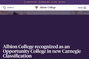 Albion College Website