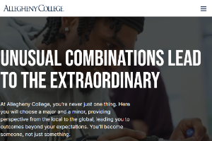 Allegheny College Website