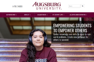 Augsburg University Website