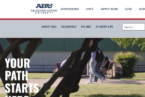 Arlington Baptist University Website