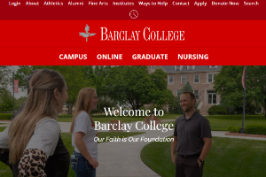 Barclay College Website