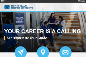 Baptist Health Sciences University Website