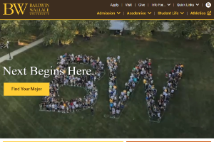 Baldwin Wallace University Website