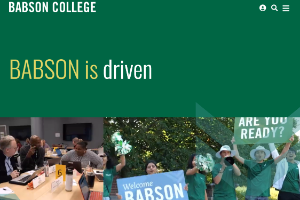 Babson College Website