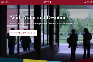 Bates College Website