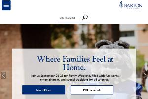Barton College Website