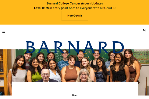 Barnard College Website