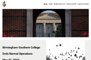 Birmingham-Southern College Website