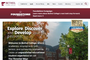 Bethel College Website
