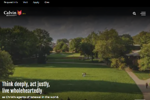Calvin University Website