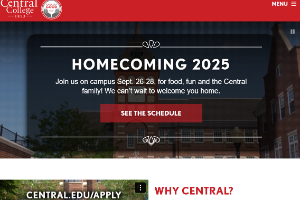 Central College Website