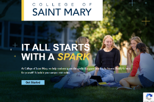 College of Saint Mary Website
