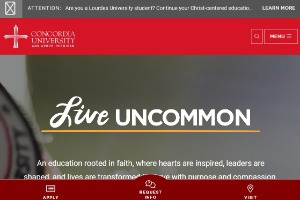 Concordia University Ann Arbor Website