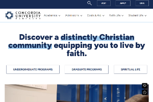 Concordia University Nebraska Website
