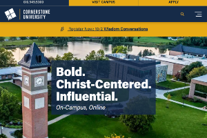 Cornerstone University Website