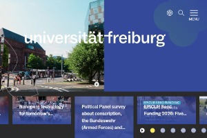 Albert-Ludwigs-Universitaet Freiburg Website