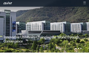 Daegu Gyeongbuk Institute of Science and Technology Website