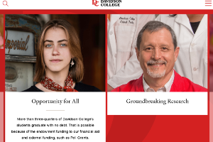 Davidson College Website