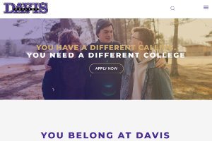 Davis College Website