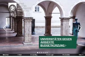 Paris Lodron University of Salzburg Website