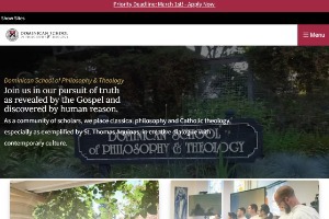Dominican School of Philosophy & Theology Website