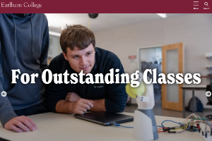 Earlham College  Website