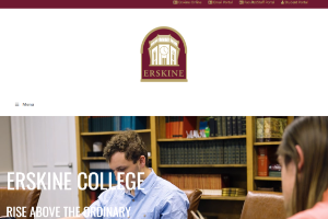 Erskine College  Website