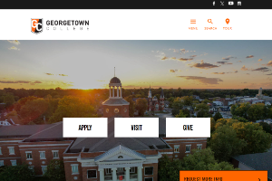 Georgetown College  Website