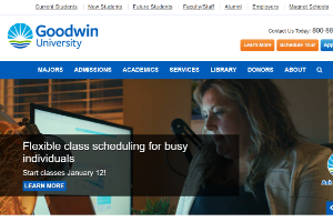 Goodwin University Website