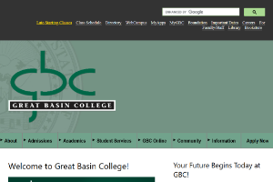 Great Basin College Website