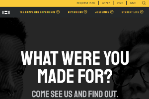 Hampshire College Website