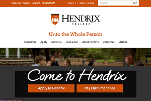 Hendrix College Website
