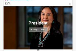 Institute of American Indian Arts Website